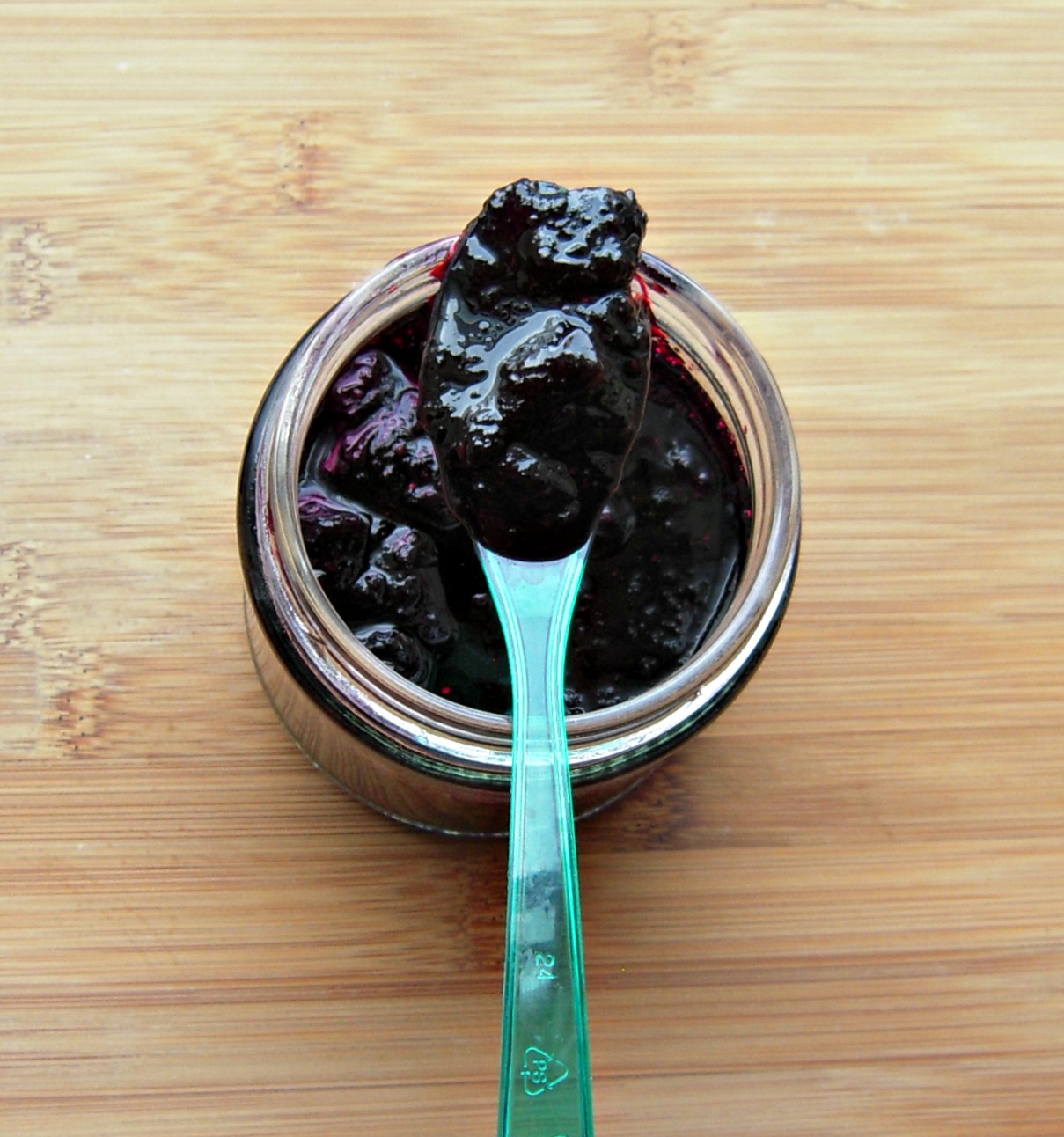 Homemade Blueberry Jam Using Only 4 Ingredients!